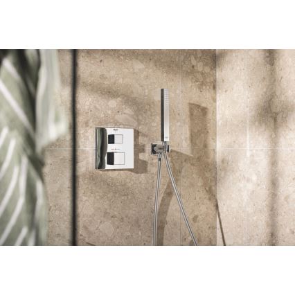 GROHE 34879000 - Įmontuojama dušo sistema PRECISION CUBE 310 × 310 mm chromuota
