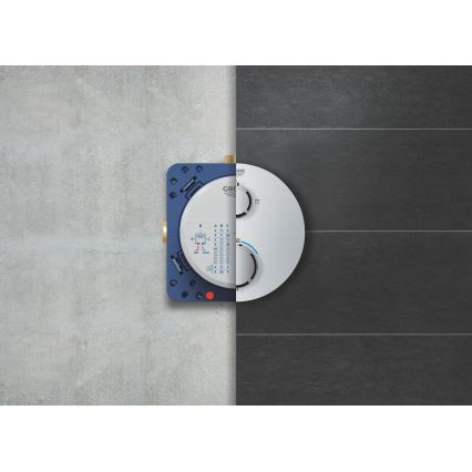 GROHE 34880000 - Dušo komplektas su įleidžiamu maišytuvu GROHTHERM SMARTCONTROL, blizgus chromas