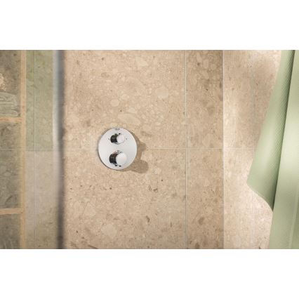 GROHE 34880000 - Dušo komplektas su įleidžiamu maišytuvu GROHTHERM SMARTCONTROL, blizgus chromas