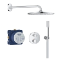GROHE 34880000 - Įmontuojamas statinis GROHTHERM SMARTCONTROL dušo maišytuvas, chromas