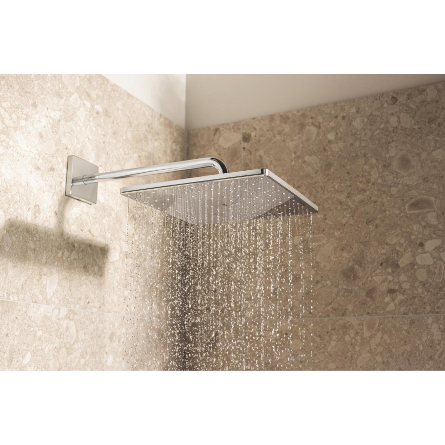 GROHE 34881000 - įmontuojama dušo sistema PRECISION 310 × 310 mm blizgus chromas