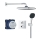GROHE 34882000 - Dušo sistema PRECISION VITALIO COMFORT 250 blizgus chromas