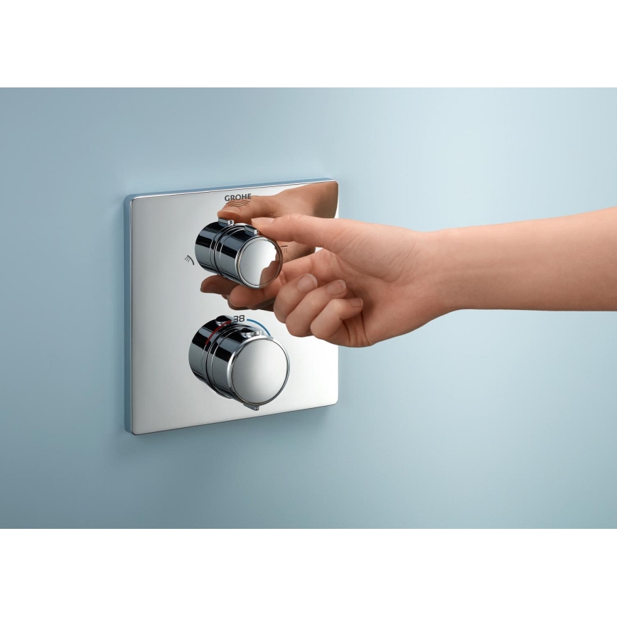 GROHE 34882000 - Dušo sistema PRECISION VITALIO COMFORT 250 blizgus chromas