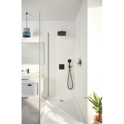 GROHE 348822430 - Dušo komplektas PRECISION 250 × 250 mm juodas