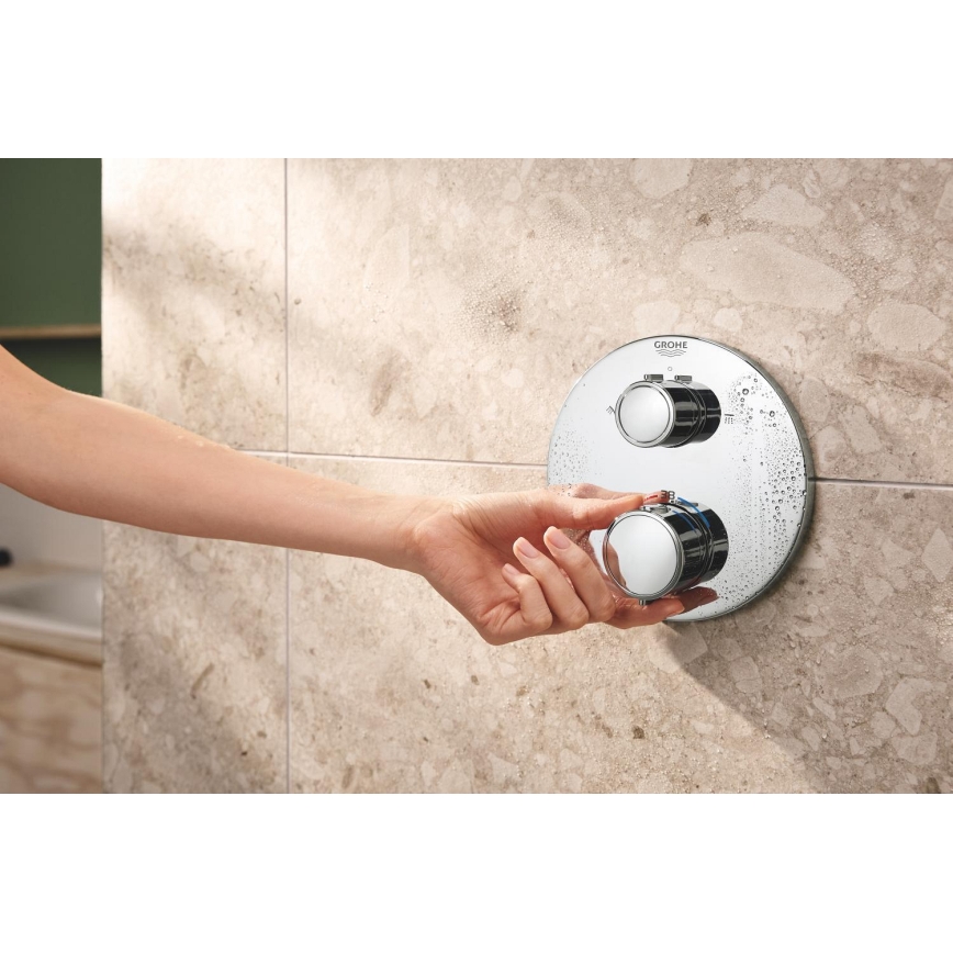 GROHE 34883000 - PRECISION VITALIO START 250 dušo sistema, blizgus chromas