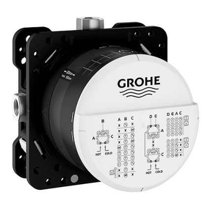 GROHE 35600000 - Universalus įmontuojamas korpusas RAPIDO SMARTBOX DN 15, chromuotas