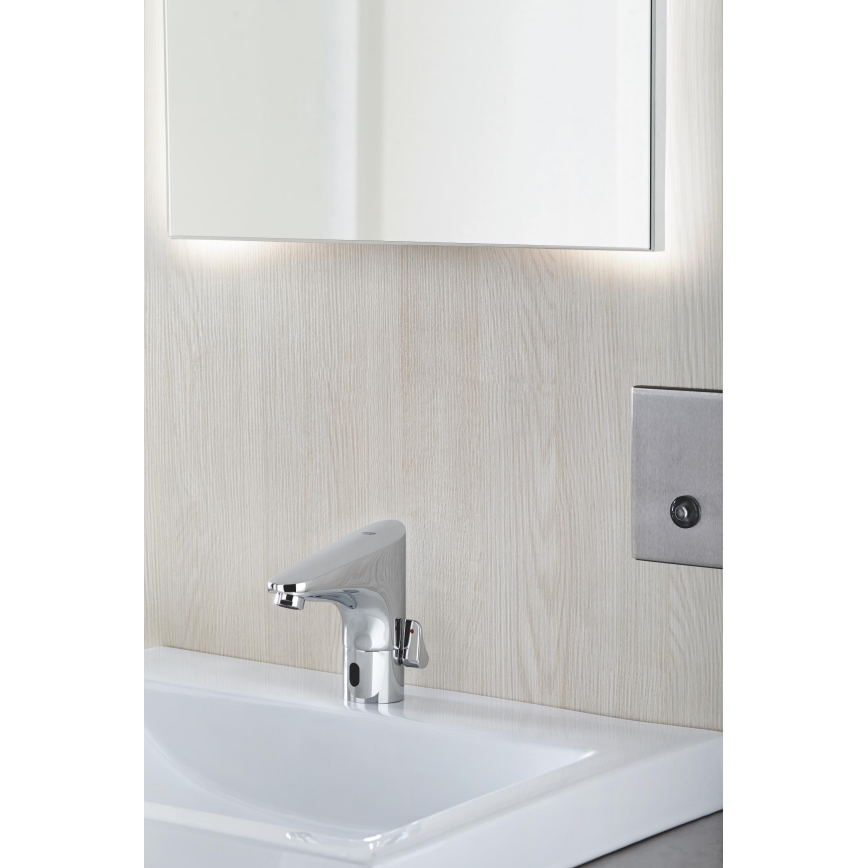 GROHE 36207001 - Elektroninis praustuvo maišytuvas EUROPLUS E DN 15 blizgus chromas