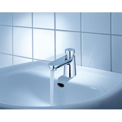 GROHE 36265000-Savaime užsidarantis stalinis vožtuvas EUROECO COSMOPOLITAN T DN 15 chromuotas