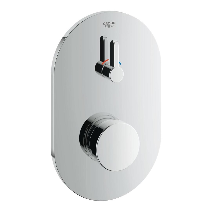 GROHE 36321000 - automatiškai užsukamas dušo maišytuvas EUROSMART COSMOPOLITAN T, chromuotas