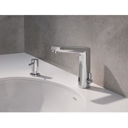 GROHE 36324001 - Elektrinis praustuvės maišytuvas su infraraudoniniu jutikliu EUROSMART COSMOPOLITAN E chromas