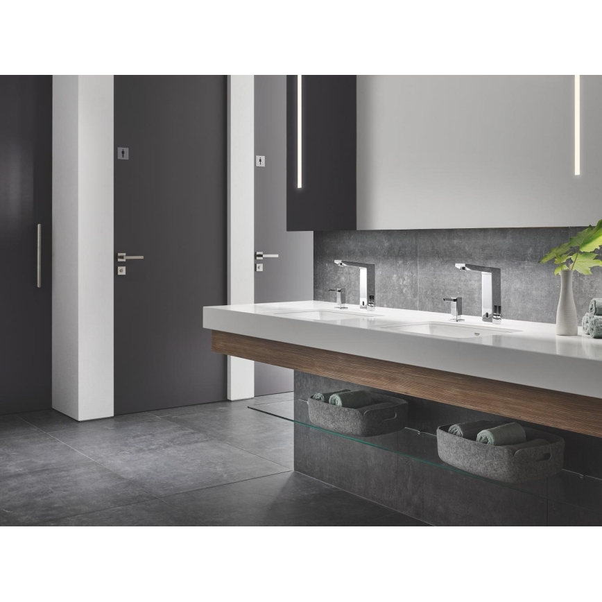 GROHE 36440000 - Infraraudonųjų spindulių elektroninis praustuvo maišytuvas EUROCUBE E DN 15, chromuotas