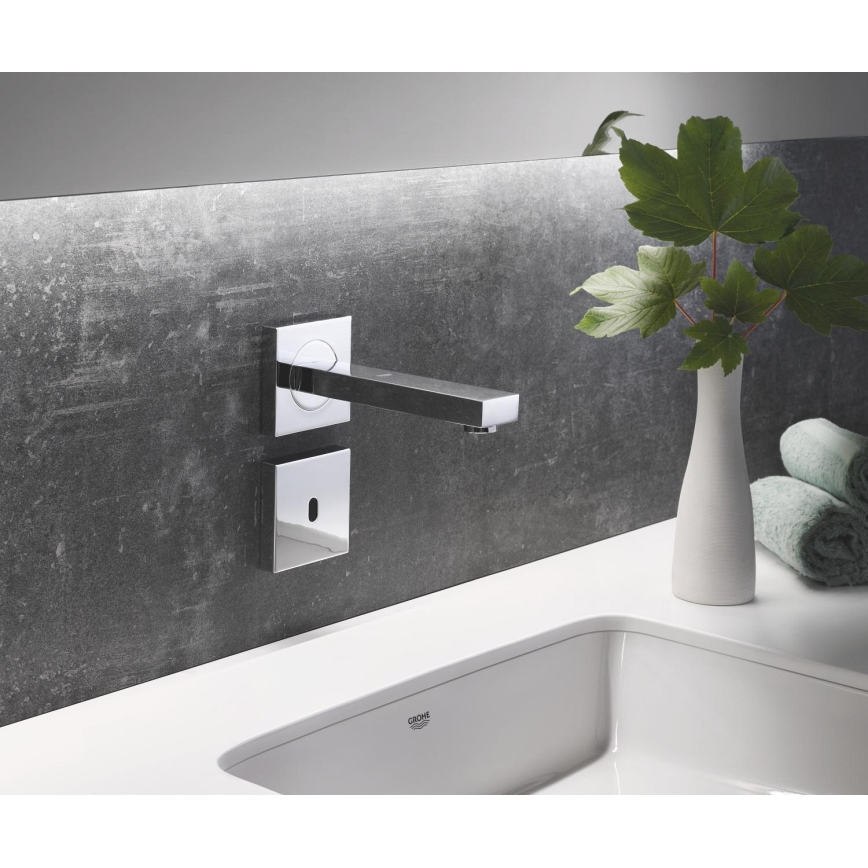 GROHE 36442000 - Infraraudonųjų spindulių elektroninis maišytuvas EUROCUBE E blizgus chromas