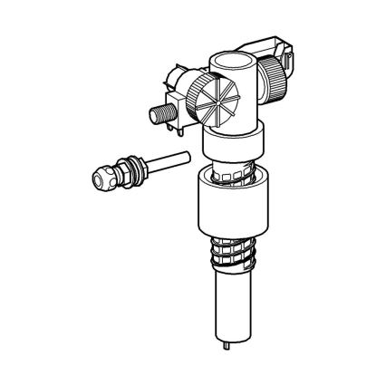GROHE 37092000 - Užpildymo vožtuvas 38” blizgus chromas