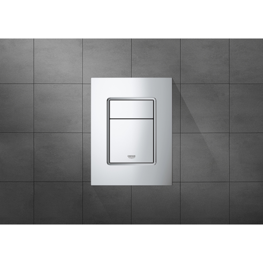 GROHE 37535000 - Nuleidimo mygtukas SKATE COSMOPOLITAN S 130 × 172 mm chromas