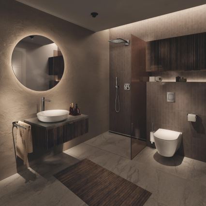 GROHE 37535AL0 - Valdymo mygtukas SKATE COSMOPOLITAN S 130 × 172 mm grafitas