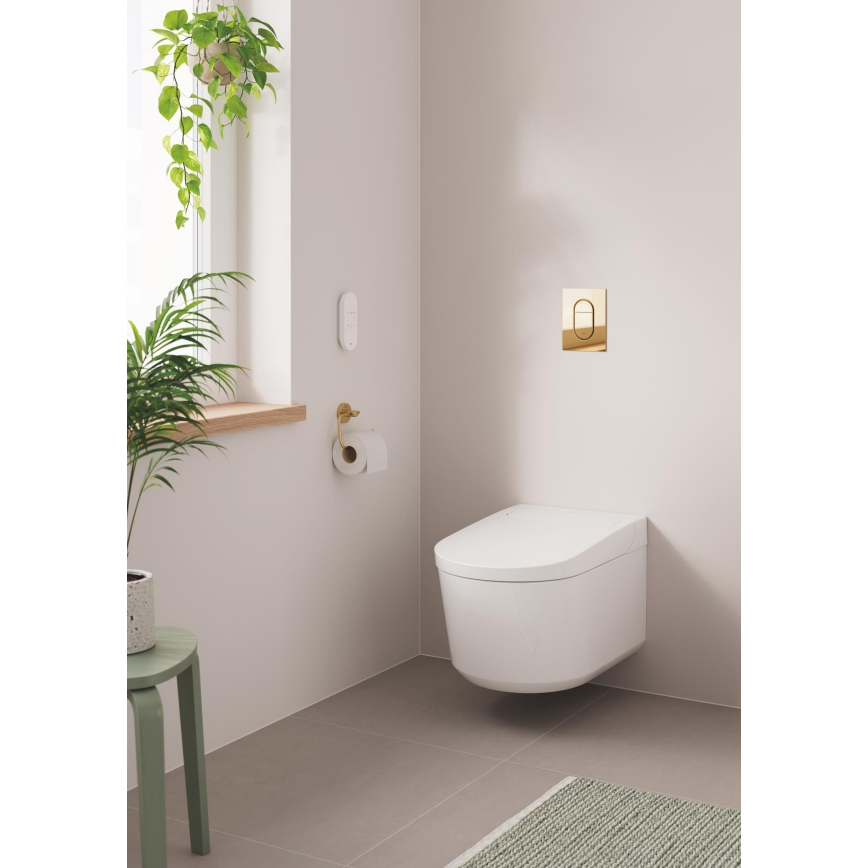 GROHE 37624GL0 - Valdymo plokštelė ARENA COSMOPOLITAN S 130 × 172 mm auksinė