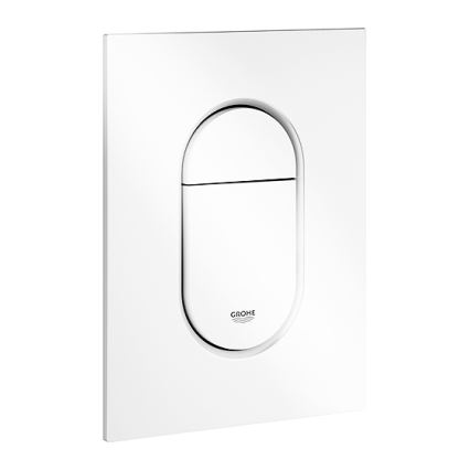 GROHE 37624SH0 - Valdymo plokštelė ARENA COSMOPOLITAN S 130 × 172 mm balta