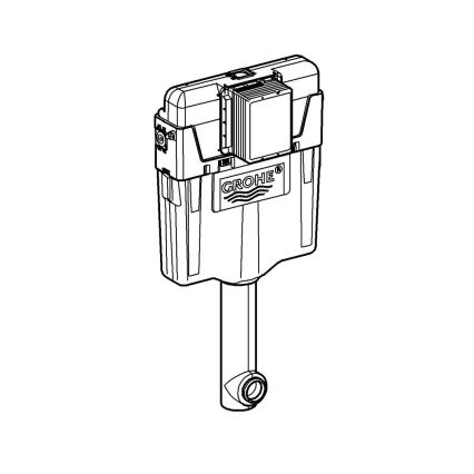 GROHE 38661000 - GD 2 nuleidimo cisterna
