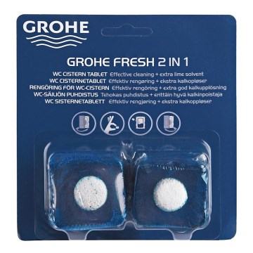 GROHE 38882000 - WC tabletės FRESH gelio putos/baltos