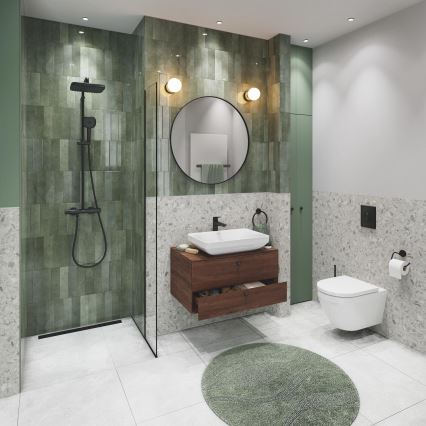 GROHE 38964KF0 - WC nuleidimo mygtukas START 156 × 197 mm phantom juoda