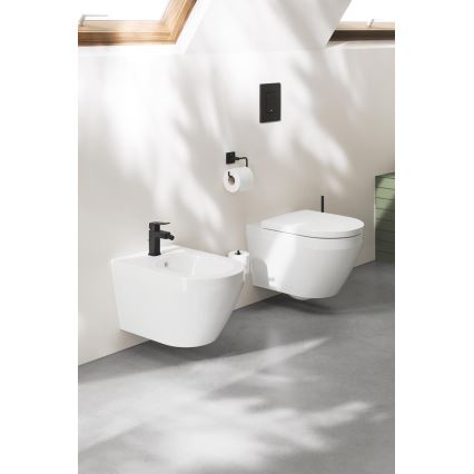 GROHE 389662430 - nuleidimo mygtukas EVEN 156 × 197 mm juodas