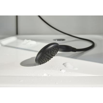 GROHE 389662430 - nuleidimo mygtukas EVEN 156 × 197 mm juodas