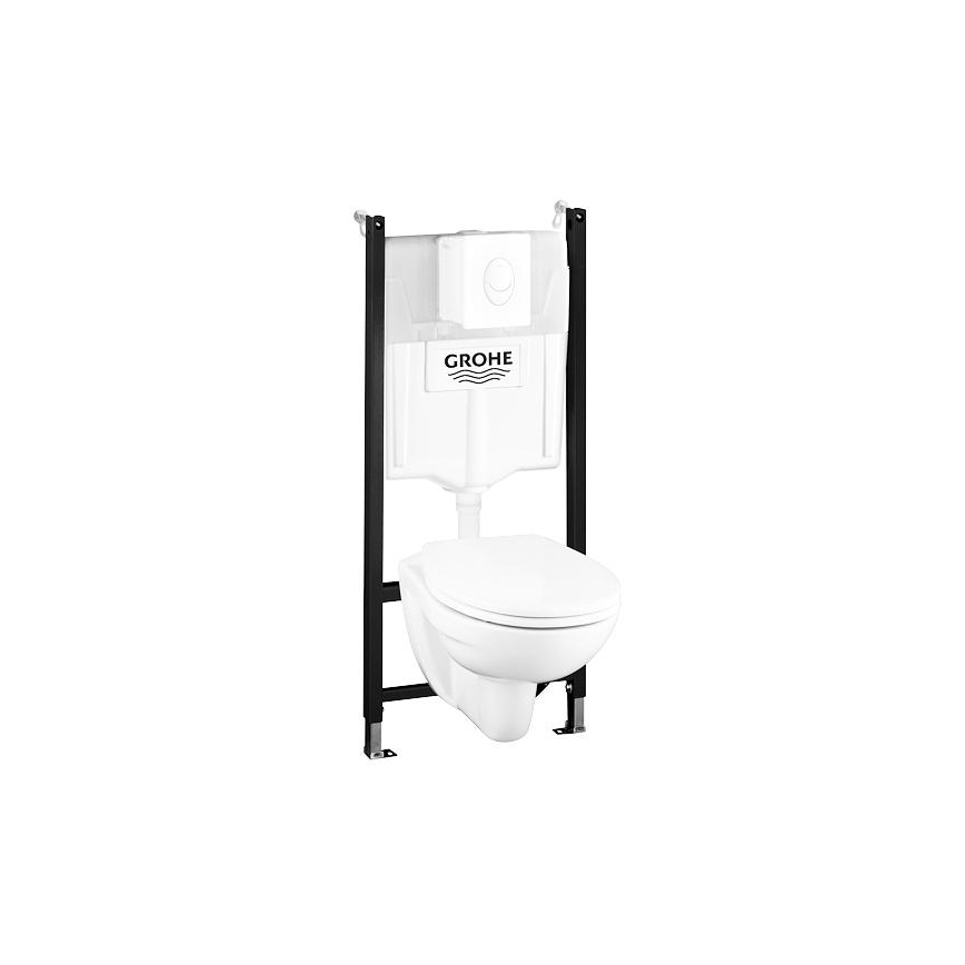 GROHE 39116000 - 4 viename komplektas su SOLIDO COMPACT keramika, 1,13 m