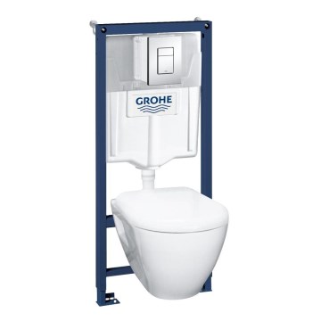 GROHE 39186000 - 4-in-1 komplektas su keramika SOLIDO COMPACT 1,13 m