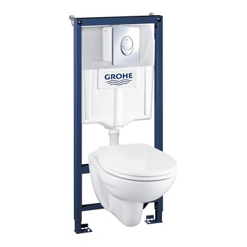 GROHE 39192000 - SOLIDO komplektas 4 viename, 1,13 m, duro balta