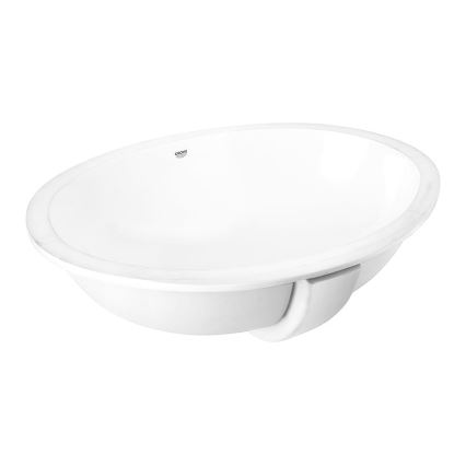 GROHE 39423000 - Įleidžiamas praustuvas BAU CERAMIC 560 × 420 mm keramika/balta
