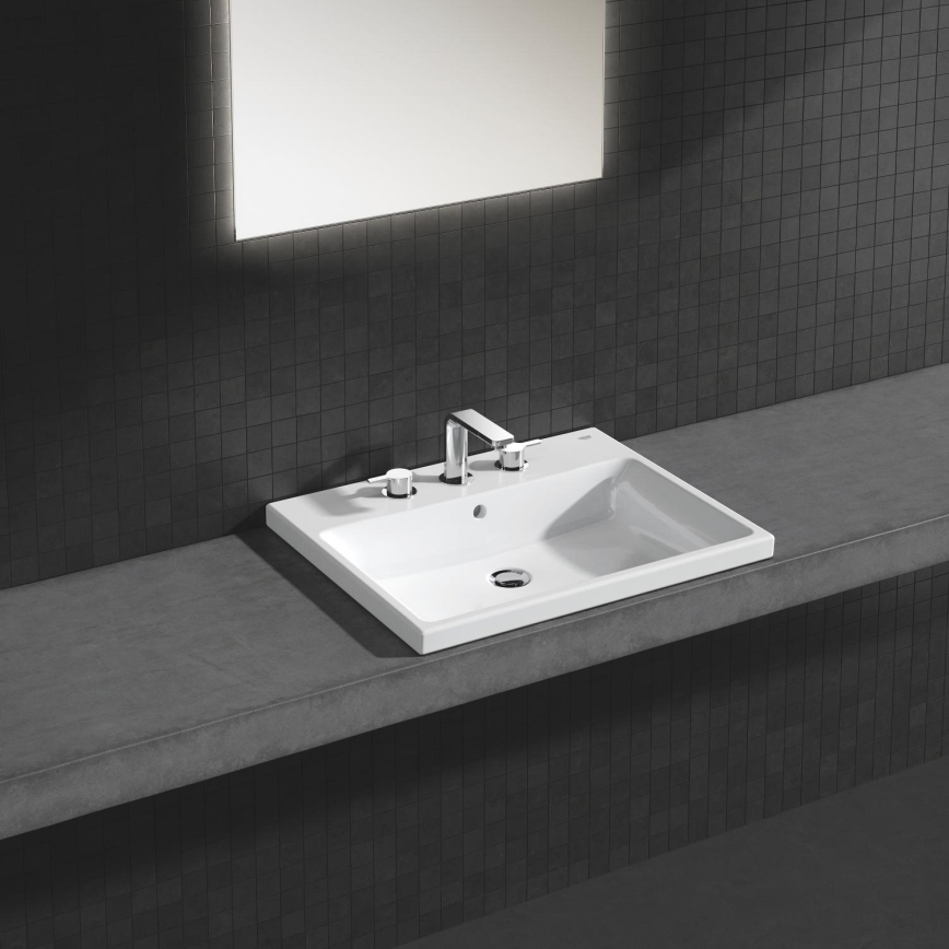 GROHE 3947900H - Praustuvas CUBE CERAMIC 600 × 490 mm keramika/balta