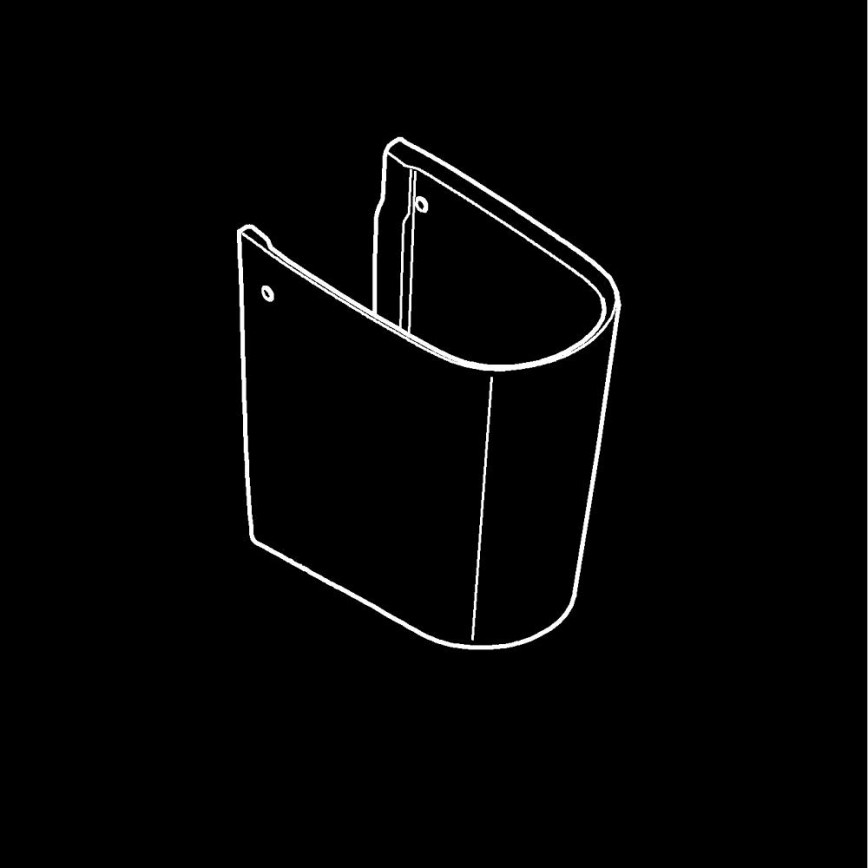 GROHE 39570000 - Puskolonė ESSENCE 320 × 319 mm keramika/balta