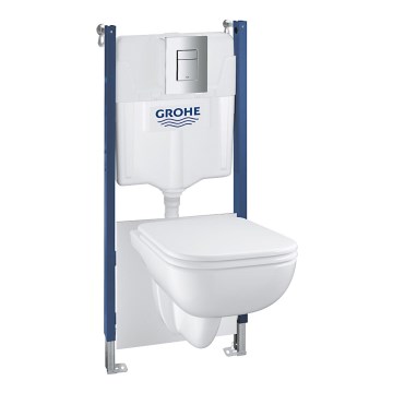 GROHE 39816000 - SOLIDO COMPACT tualeto komplektas 1,13 m, keramika, balta