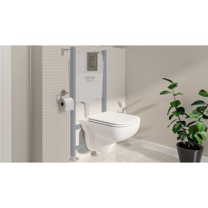 GROHE 39816000 - SOLIDO COMPACT tualeto komplektas 1,13 m, keramika, balta