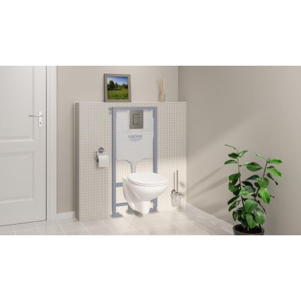 GROHE 39930000 - 4 viename WC komplektas SOLIDO, 1,13 m, blizgus chromas