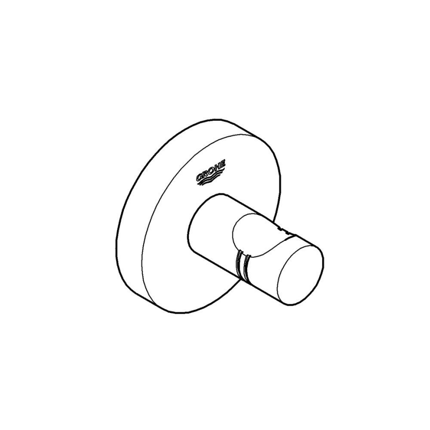 GROHE 40364001 - kabliukas vonios chalatui ESSENTIALS, blizgus chromas