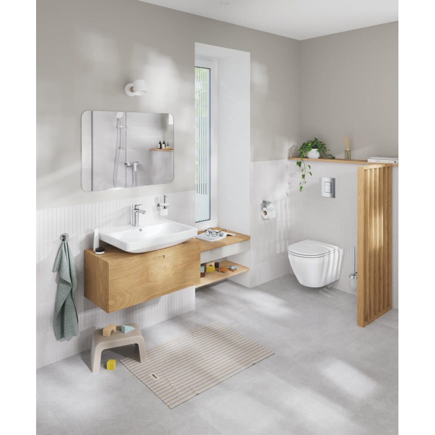 GROHE 40367001 - Tualetinio popieriaus laikiklis ESSENTIALS 167 x 119 mm blizgus chromas