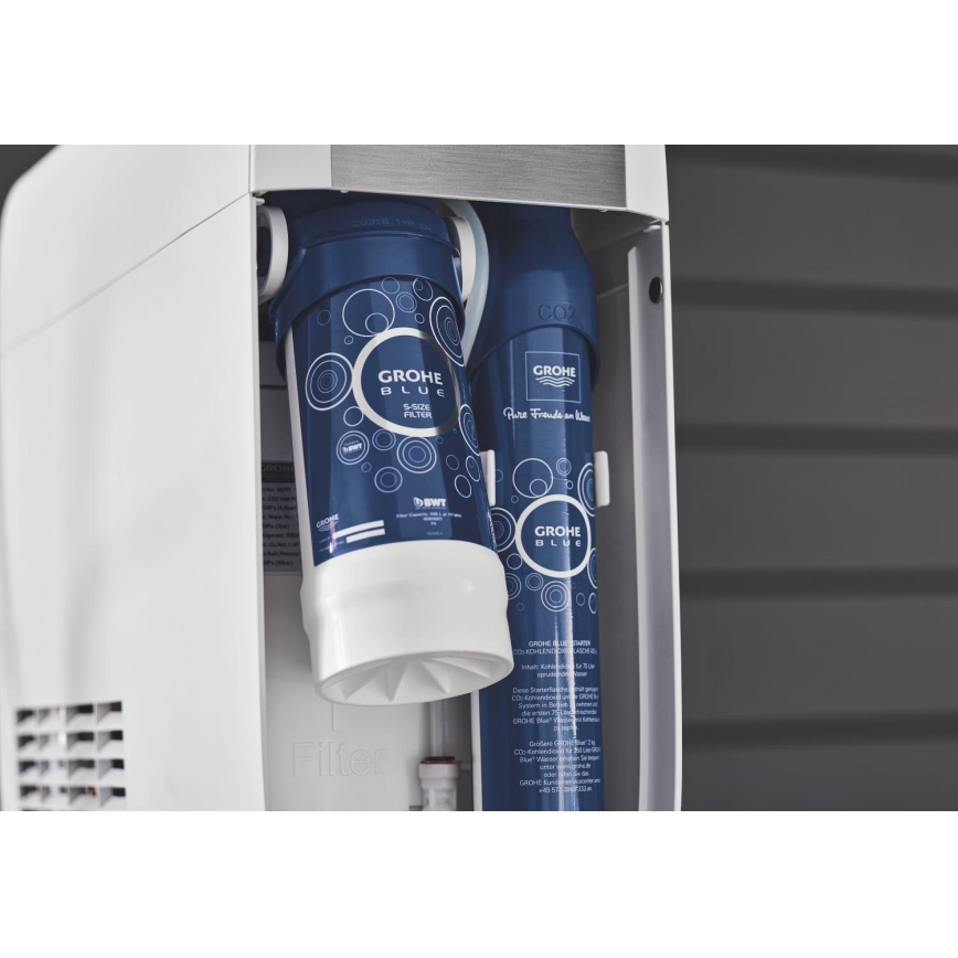 GROHE 40404001 - GROHE BLUE filtras, dydis S, baltas