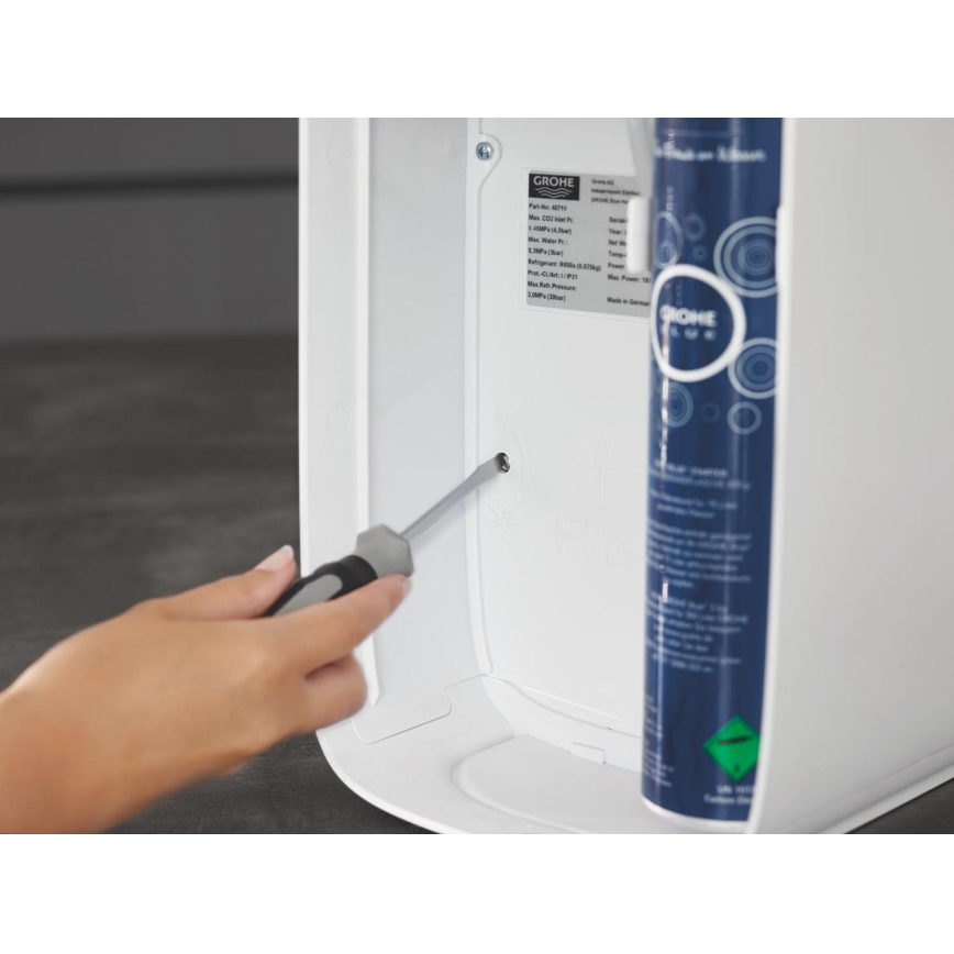 GROHE 40404001 - GROHE BLUE filtras, dydis S, baltas