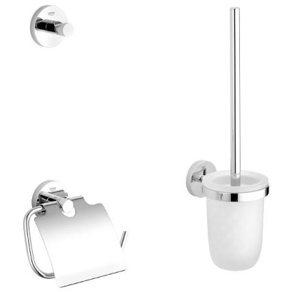 GROHE 40407001 - ESSENTIALS priedų rinkinys blizgus chromas