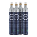GROHE 40422000 - karbonizavimo balionai GROHE BLUE 425 g CO2 (4 vnt.) nerūdijančio plieno