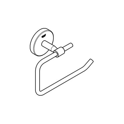 GROHE 40457001 - Tualetinio popieriaus laikiklis BAUCOSMOPOLITAN, blizgus chromas
