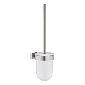 GROHE 40513DC1 - ESSENTIALS CUBE tualeto valymo rinkinys, nerūdijančio plieno