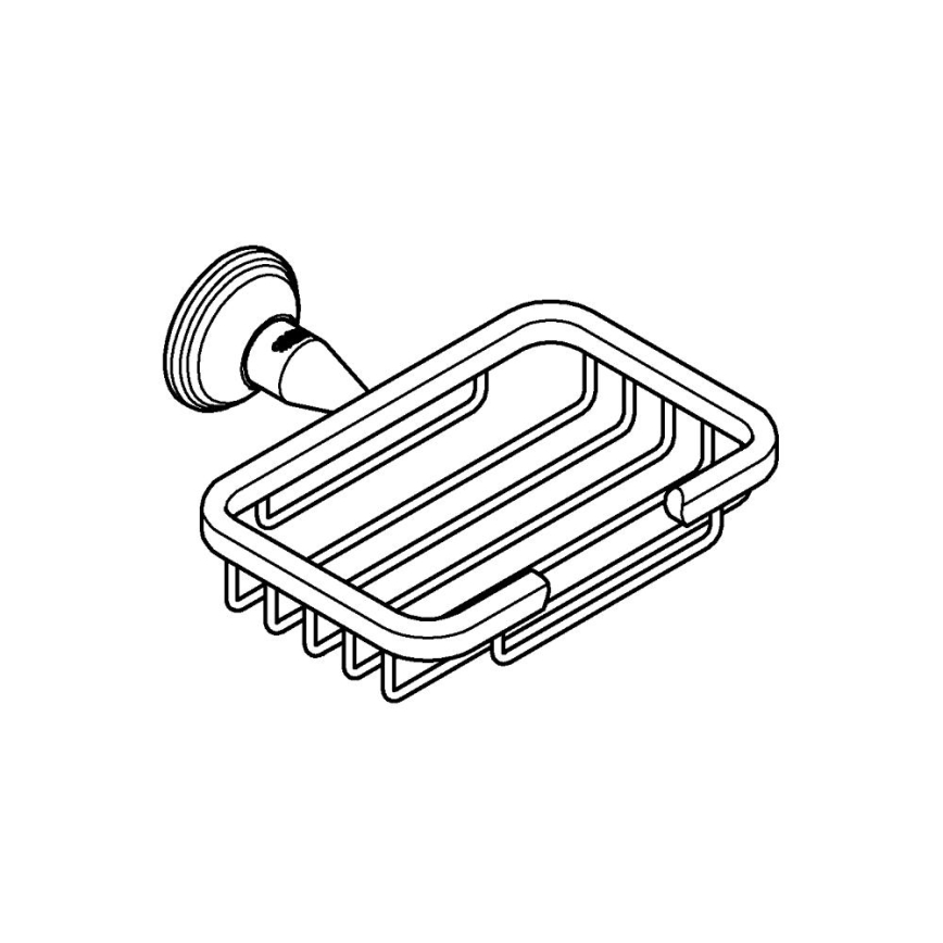 GROHE 40659001 - Kampinė lentynėlė ESSENTIALS AUTHENTIC blizgus chromas