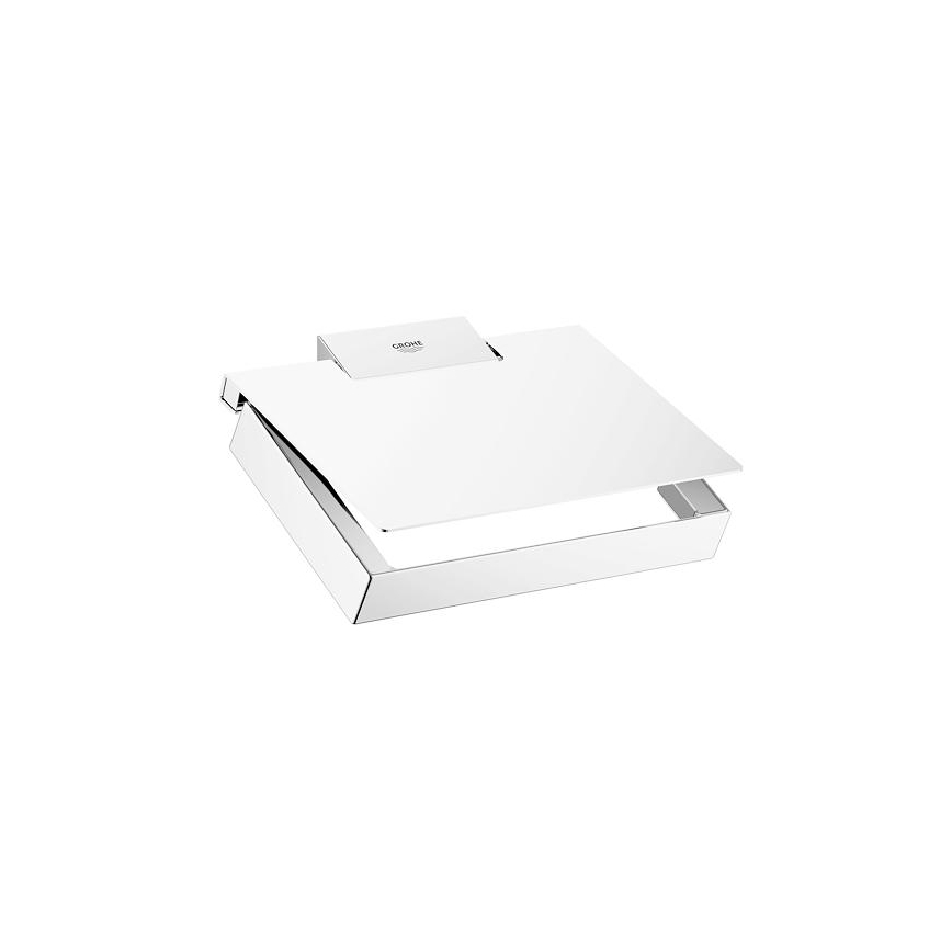 GROHE 40781000 - Tualetinio popieriaus laikiklis SELECTION CUBE blizgus chromas