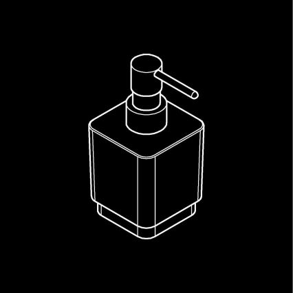 GROHE 40805000 - Skysto muilo dozatorius SELECTION CUBE 300 ml blizgus chromas