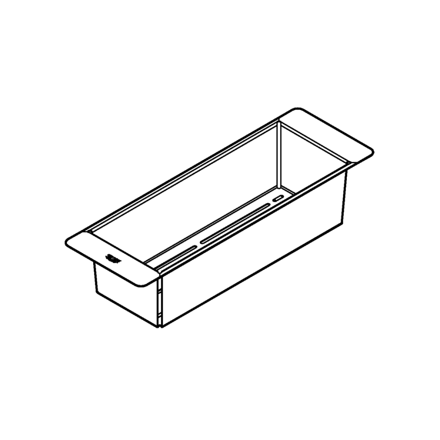 GROHE 40852SD0 - Daugiafunkcinis kiaurasamtis 450 × 150 × 100 mm iš nerūdijančio plieno