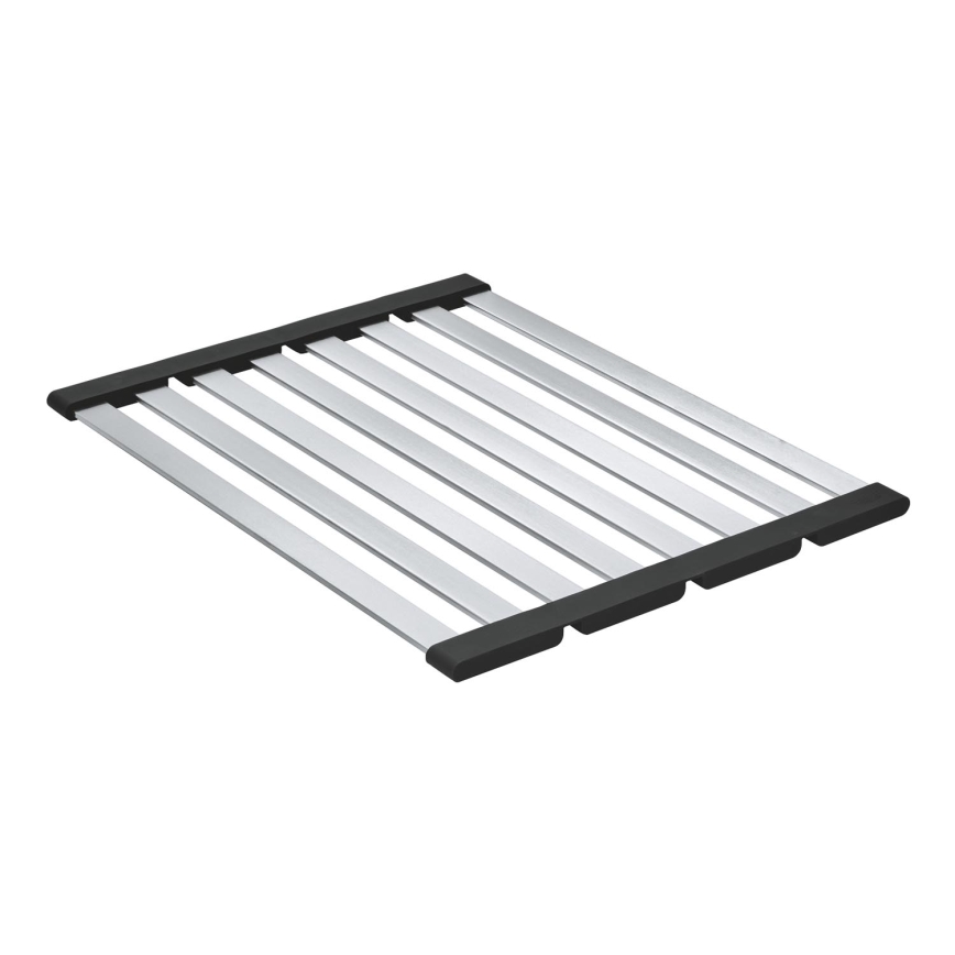 GROHE 40856SD0 - nutekėjimo padėklas 450 × 348 mm, šlifuotas nerūdijančio plieno