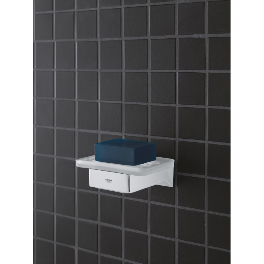 GROHE 40865000 - Laikiklis SELECTION CUBE blizgus chromas