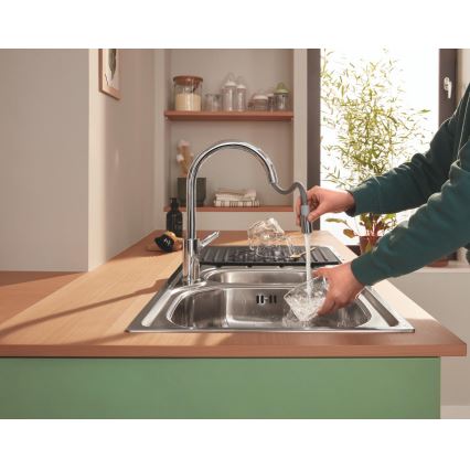 GROHE 40872K00 - Nutekėjimo plokštė 450 x 250 mm keramika/juoda